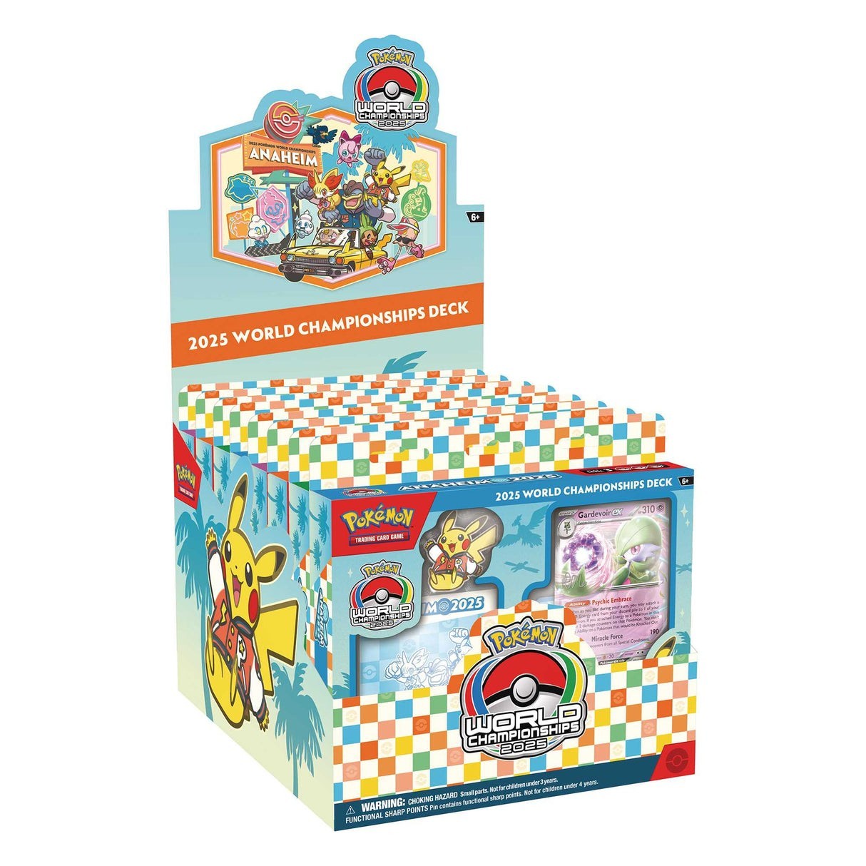 Pokémon 2025 World Championships Decks (case of 8)
