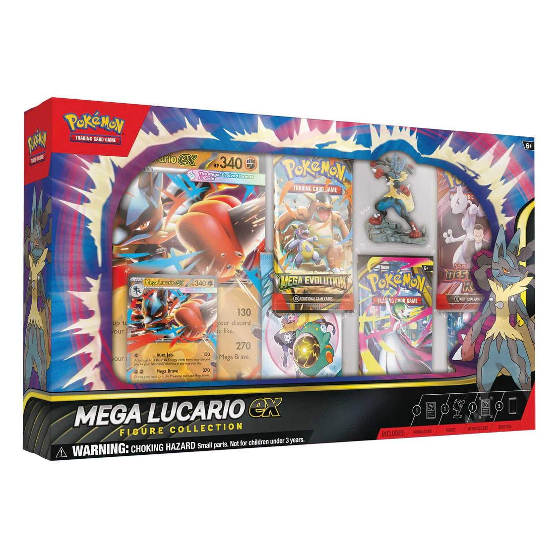 Pokemon Mega Lucario EX Figure Collection Box