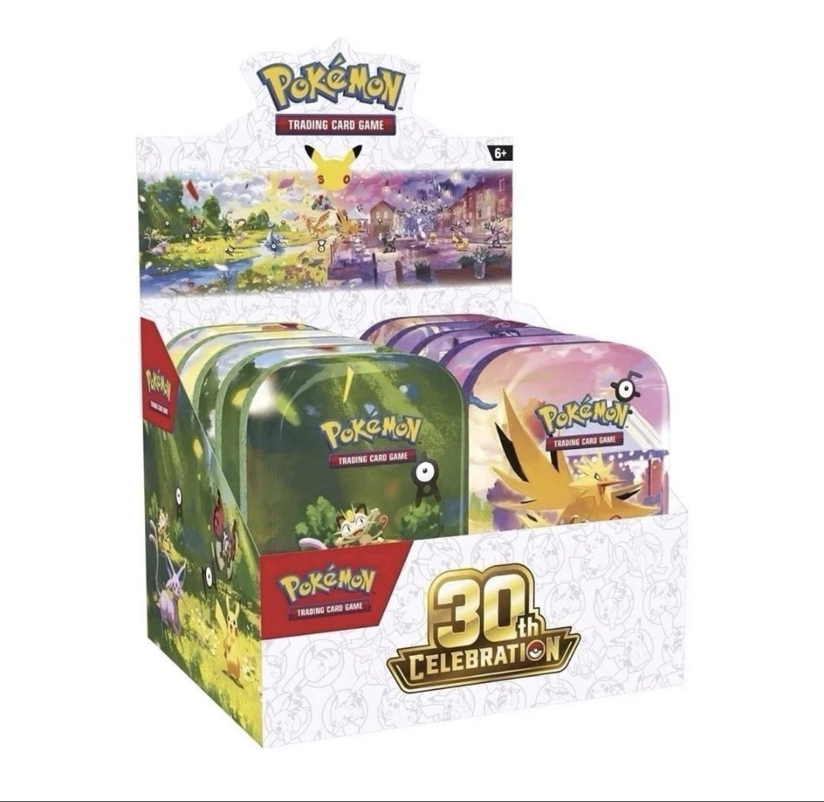 Pokemon 30th Anniversary mini tin case