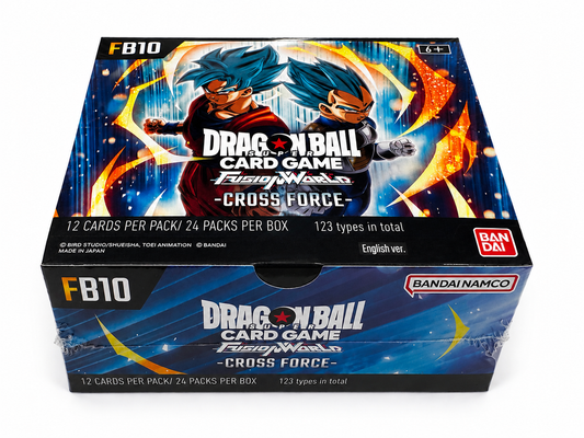 Dragon Ball Super CG Fusion World - FB10: Cross Force Booster Box