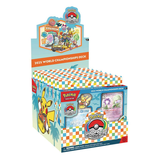 Pokémon 2025 World Championships Decks (case of 8)