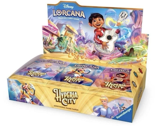 Disney Lorcana TCG Hyperia City Booster Box
