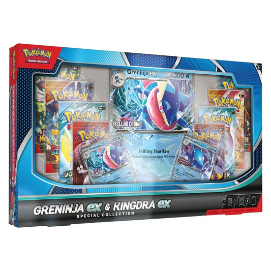 Greninja EX & Kingdra EX Special Collection Box