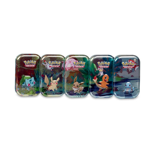 Pokemon TCG: 5x Kanto Friends Mini Tin