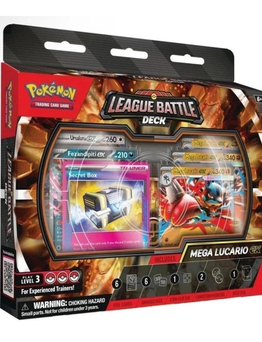 Pokemon Mega Lucario League Battle Deck