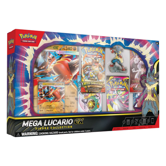 Pokemon Mega Lucario EX Figure Collection Box