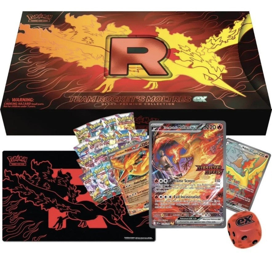Pokemon Team Rocket's Moltres ex Ultra Premium Collection UPC