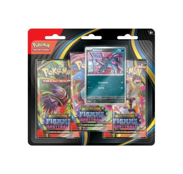Phantasmal Flames Triple Blister pack (Sneasel)