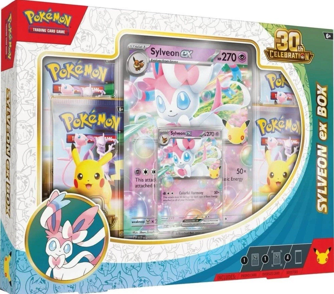 Pokémon TCG: ex Box - Sylveon - 30th Celebration