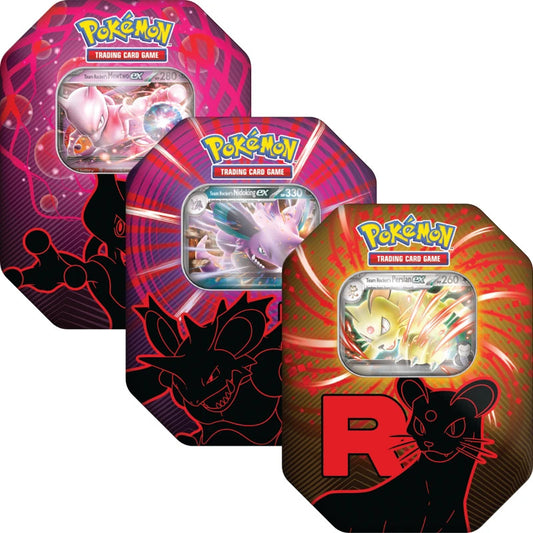 Pokemon Team Rocket 3 Tin Bundle